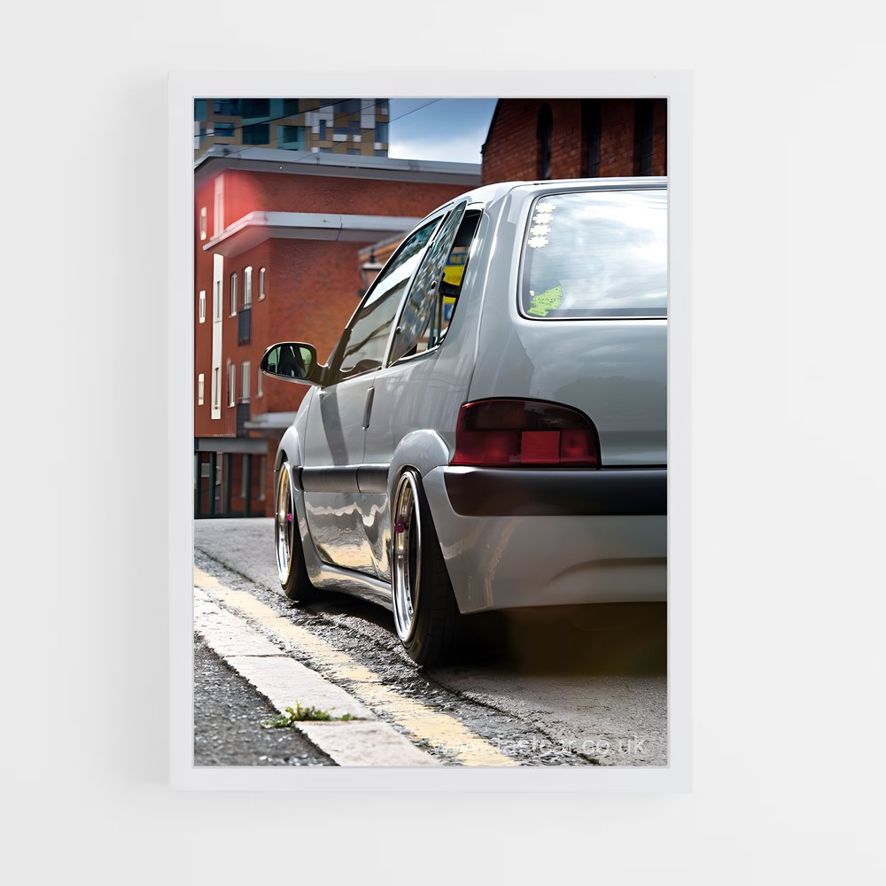 Poster Route Énergique – affiche Citroën (vue 3)